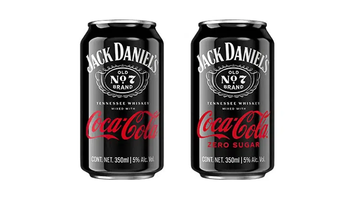 Coca-Cola, zero sugar, Brown Forman, Jack Daniels