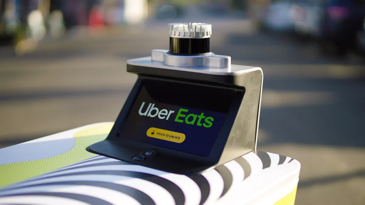 Uber Eats began a pilot with Serve Robotics May 2022.