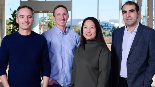 A photo of Moonwalk Biosciences' executive team.