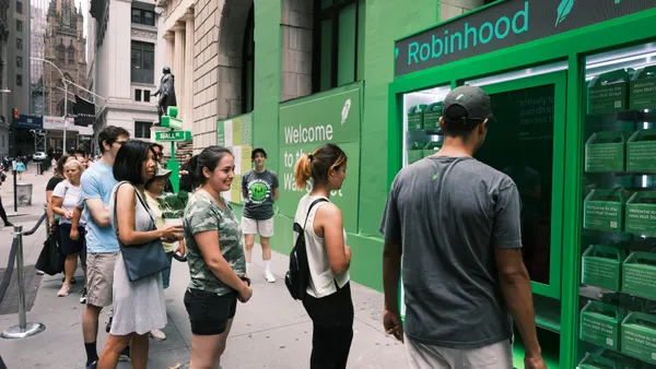 Stock Trading Platform Robinhood Goes Public On The New York Stock Exchange