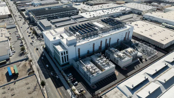 Data center overhead.