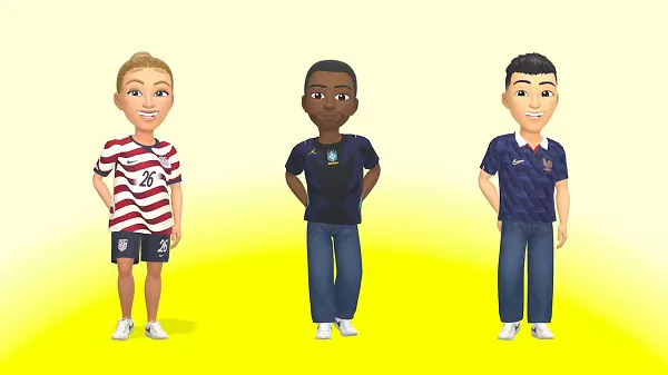 Snapchat World Cup Bitmoji designs