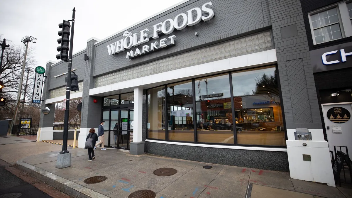 Exterior of the Whole Foods Market in the Glover Park neighborhood of Washington, D.C.