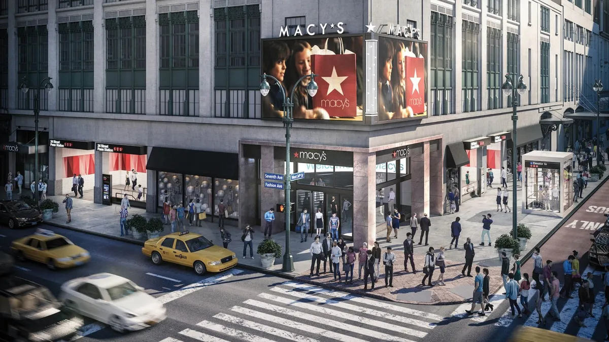 Macy's unveils plans for renewing Herald Square flagship in New York City.