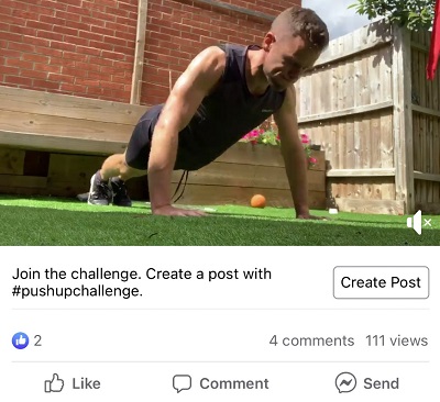 Facebook hashtags