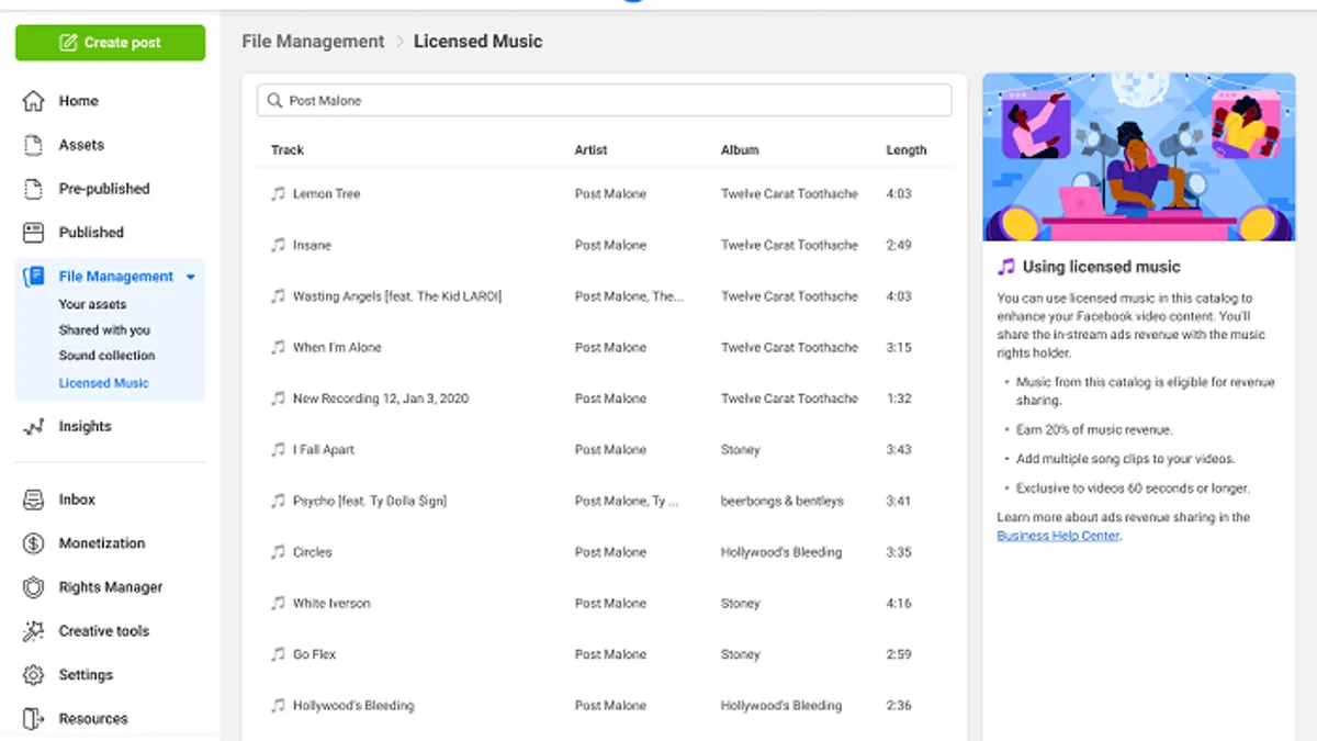Meta Music Rights