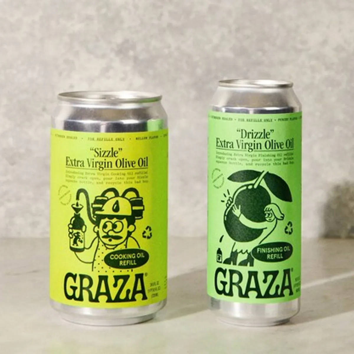 Leftovers: Graza olive oil cracks a cold one | Kraft Heinz grills