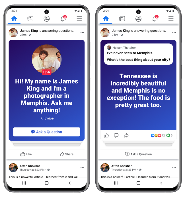 Facebook Groups Q and A