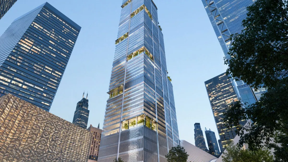 American Express’ new global headquarters at 2 World Trade Center