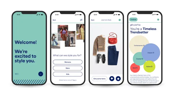 Stitch Fix's mobile app