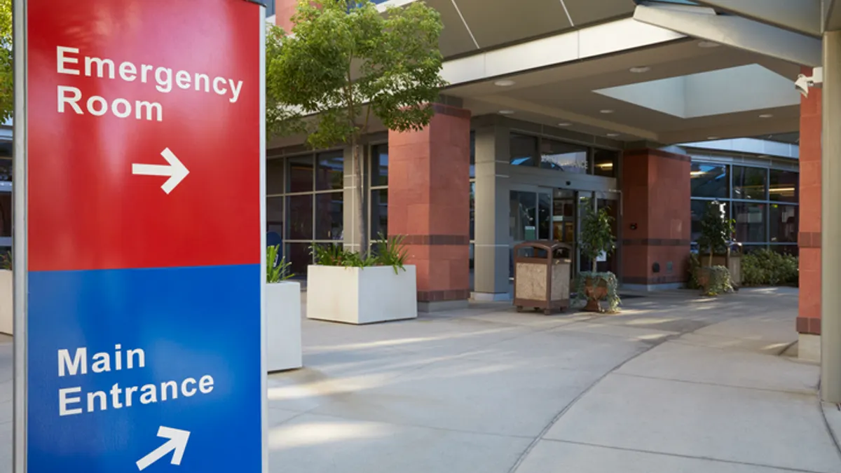 AB 2975, California hospitals, automated weapons screening