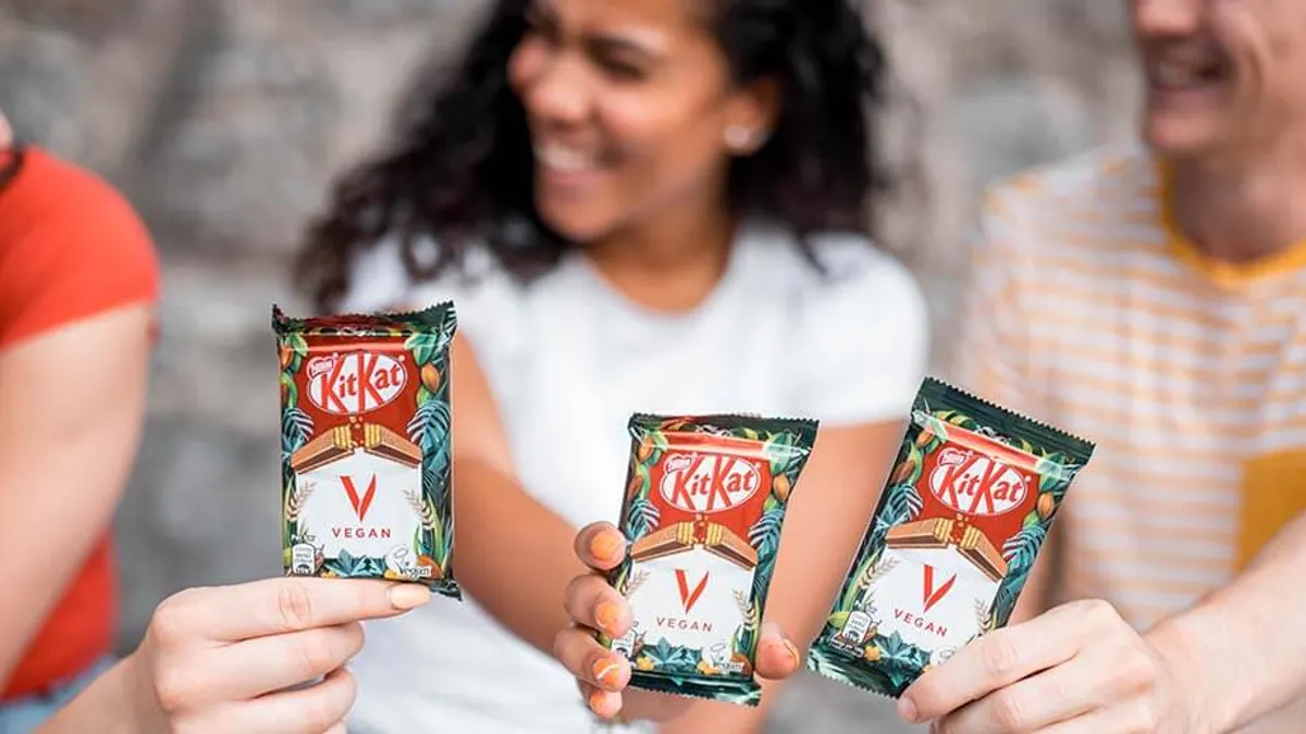 Nestle, Kit Kat, vegan