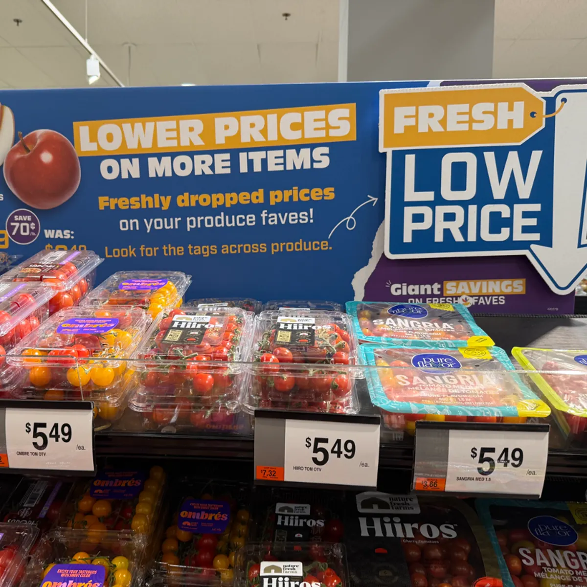 Giant Food expands price reductions to more products  display picture 1