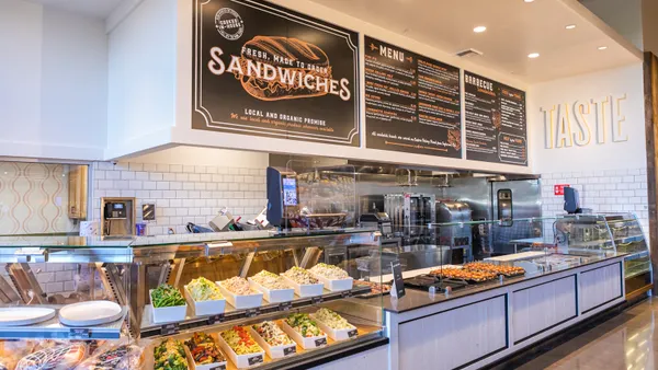Interior of Bristol Farms Newfound Market store in Irvine, California