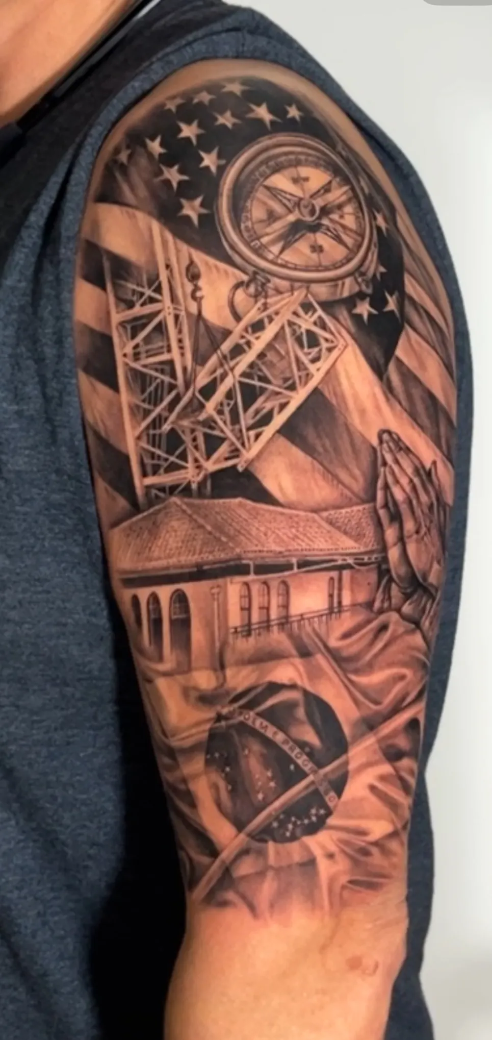 A tattoo sleeve.