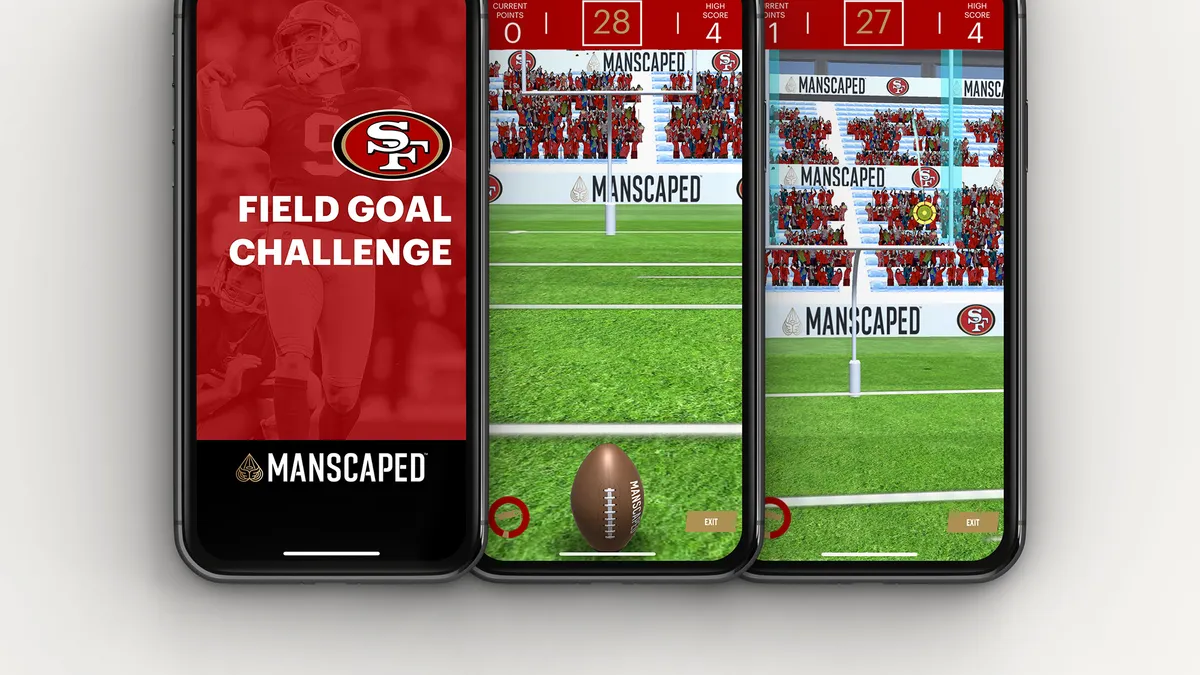 Manscaped releases 'Field Goal Challenge' in 49ers app