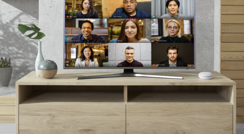 Google Meet on TV
