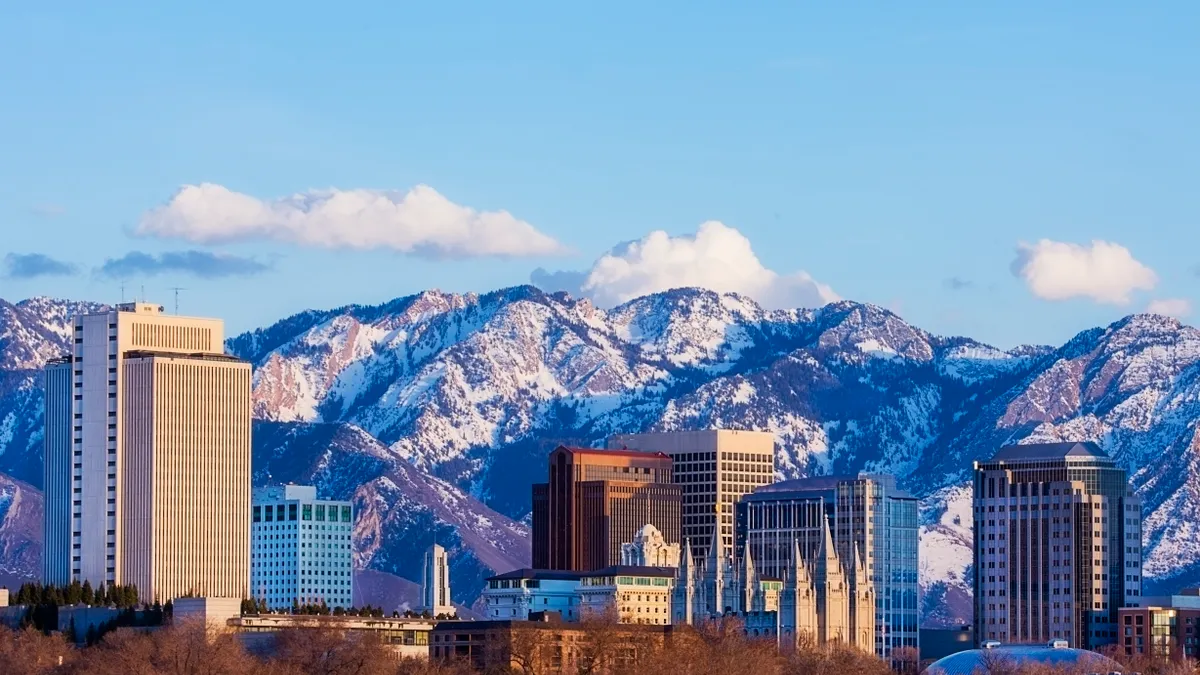 Salt Lake City skyline