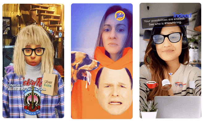 Snapchat Super Bowl AR campaigns