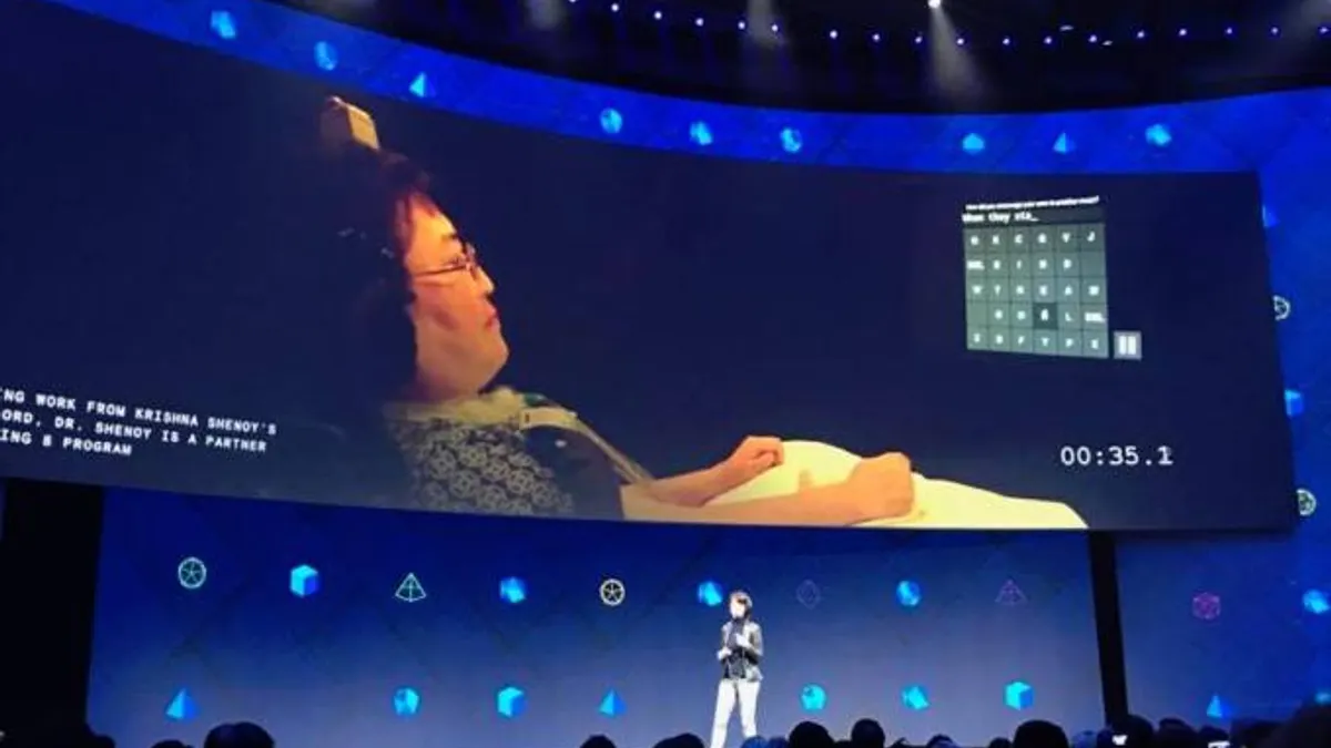 Facebook F8 brain reader