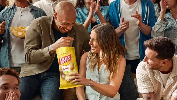 Thierry Henry and Lionel Messi for Lay's