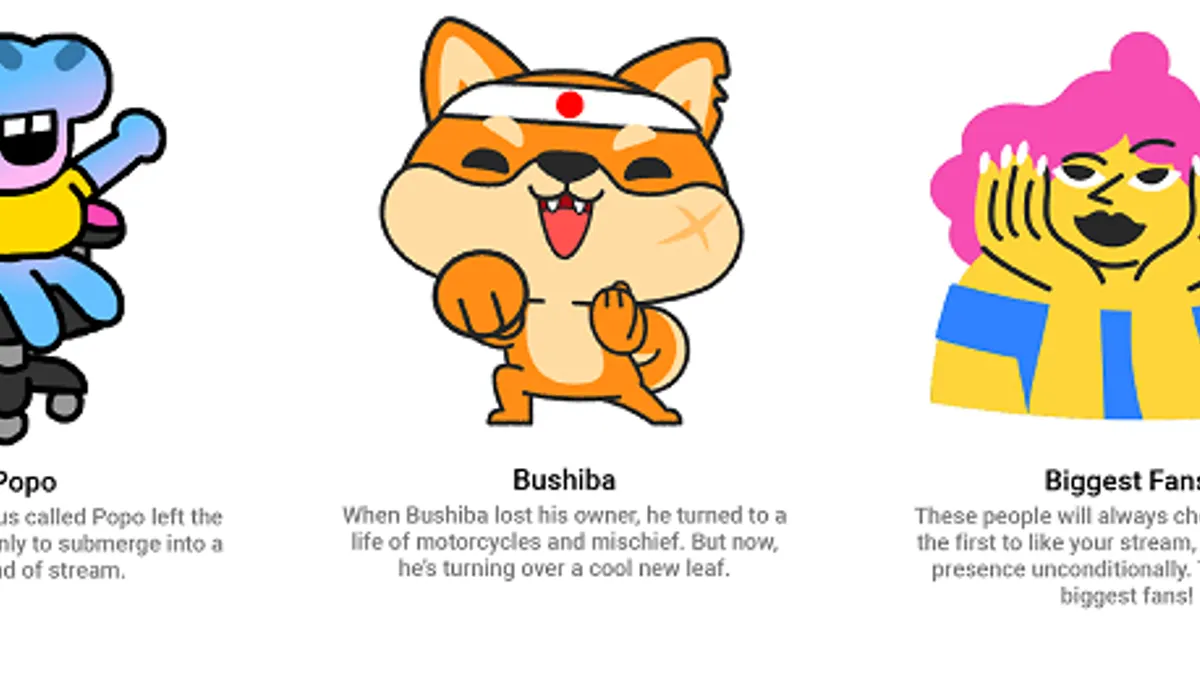 YouTube Super Stickers
