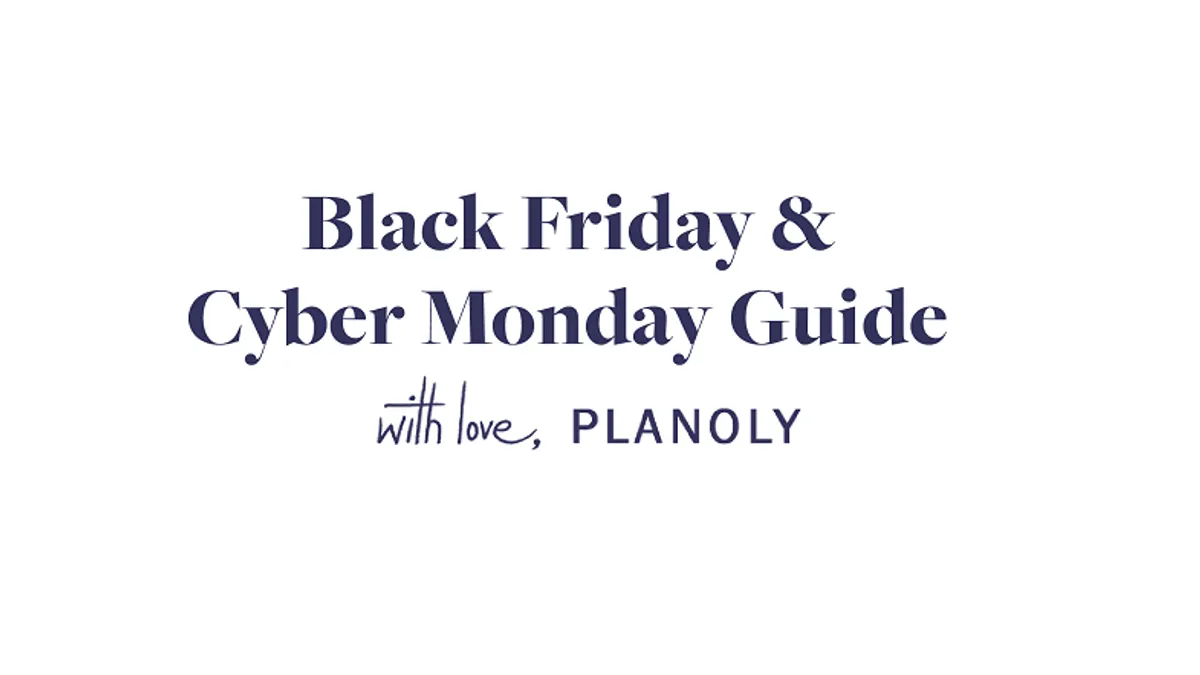 Planoly Black Friday Guide