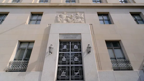 The exterior of the FTC headquarters.