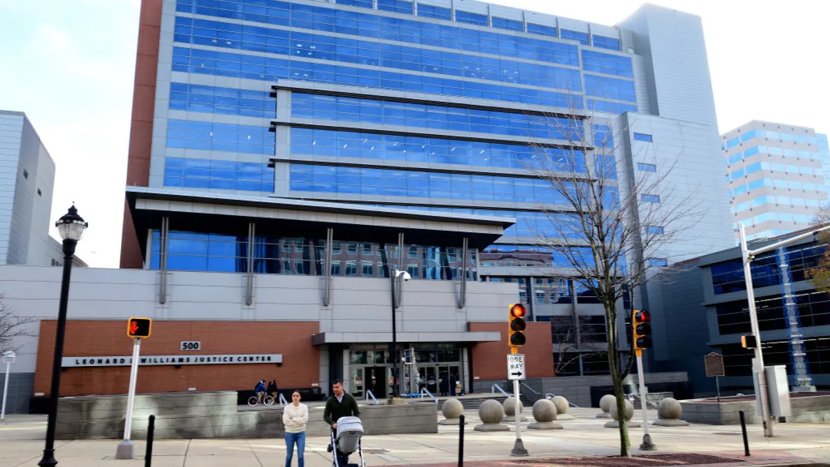 Location of Delaware Court of Chancery in Wilmington