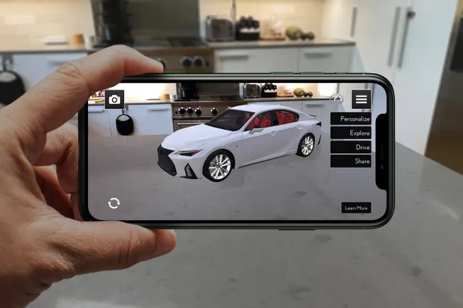 Lexus Unveils New Car with Augmented Reality App