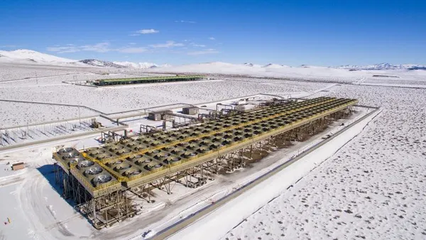 McGinness Hills geothermal energy plant in Nevada.