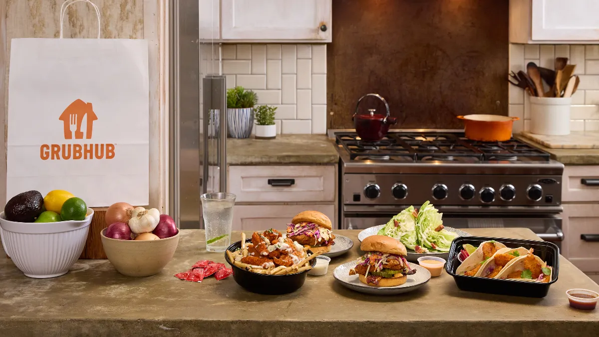 Image of menu items from Grubhub's MasterChef Table virtual-only restaurant