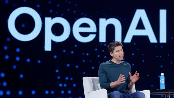 Open AI CEO Sam Altman speaks during Snowflake Summit 2025 at Moscone Center on June 02, 2025 in San Francisco, California