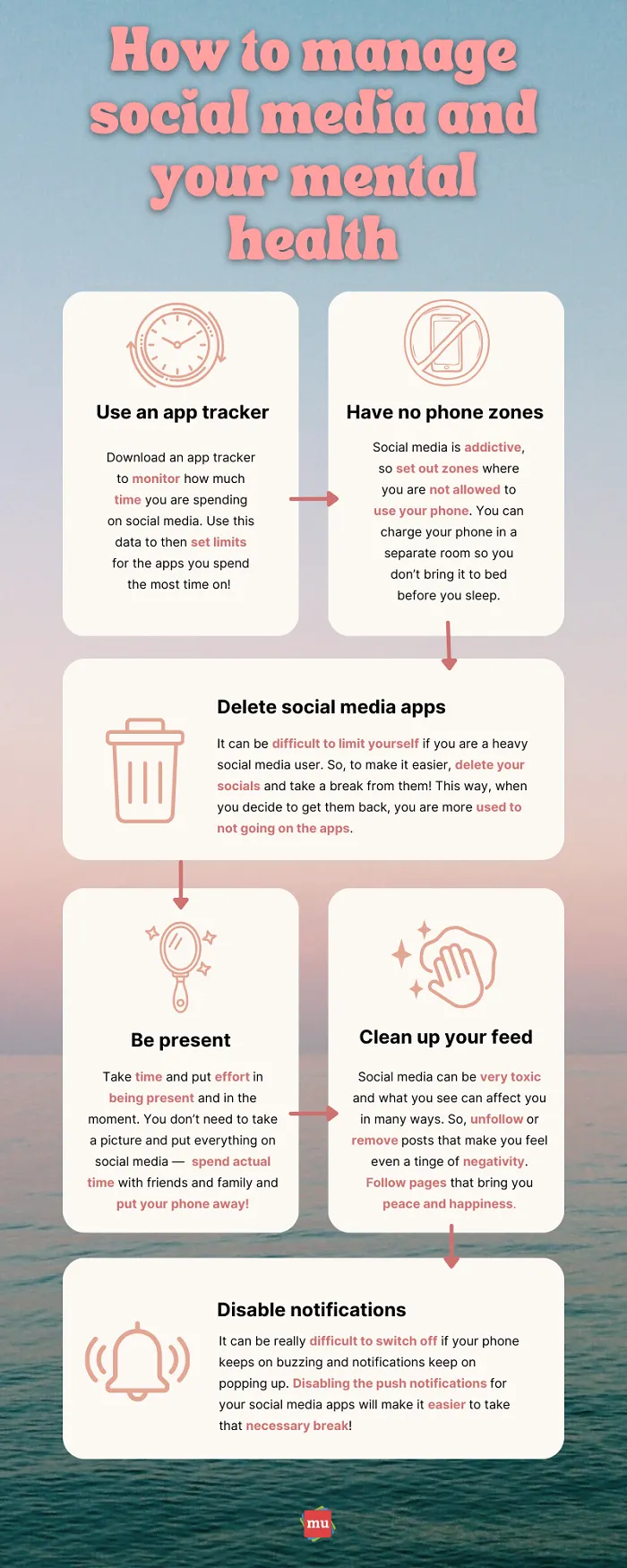 Social media mental health