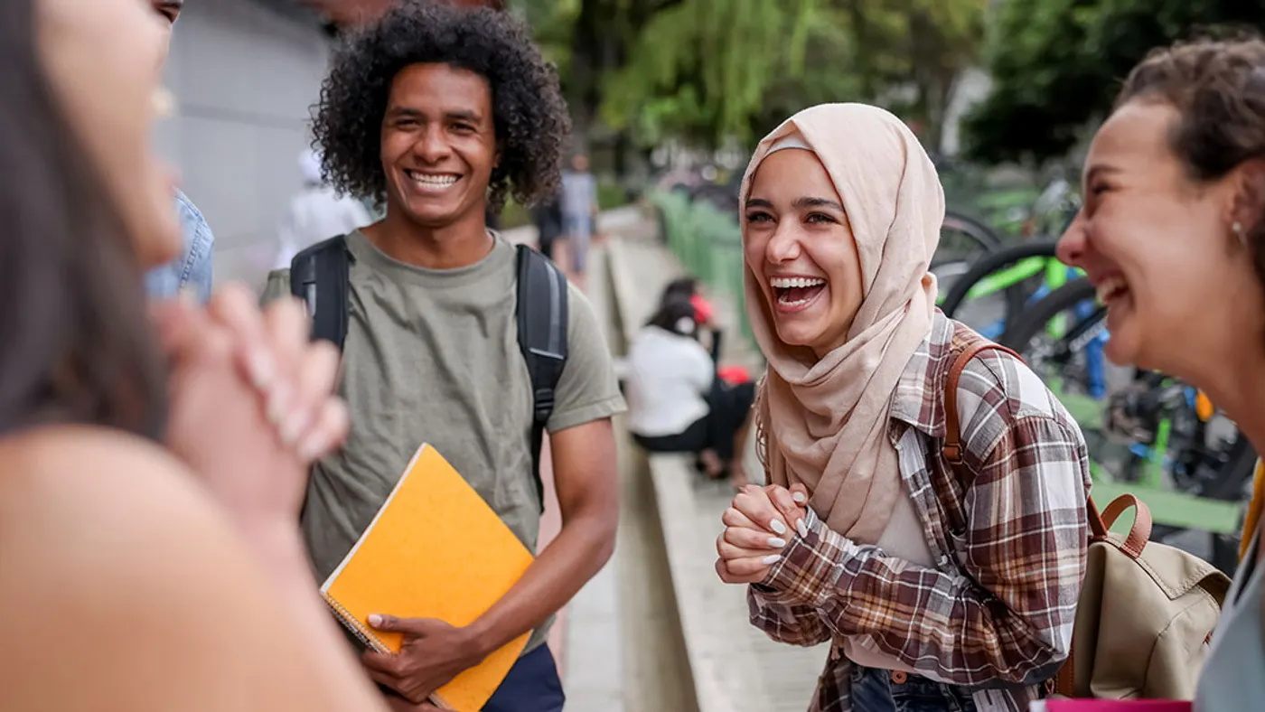 People laughing