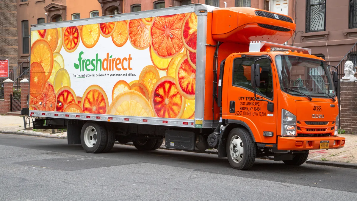 FreshDirect truck