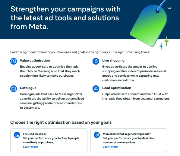 Meta click to message guide