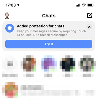 Messenger Face ID