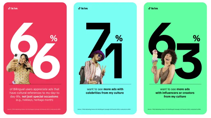 TikTok bilingual ads
