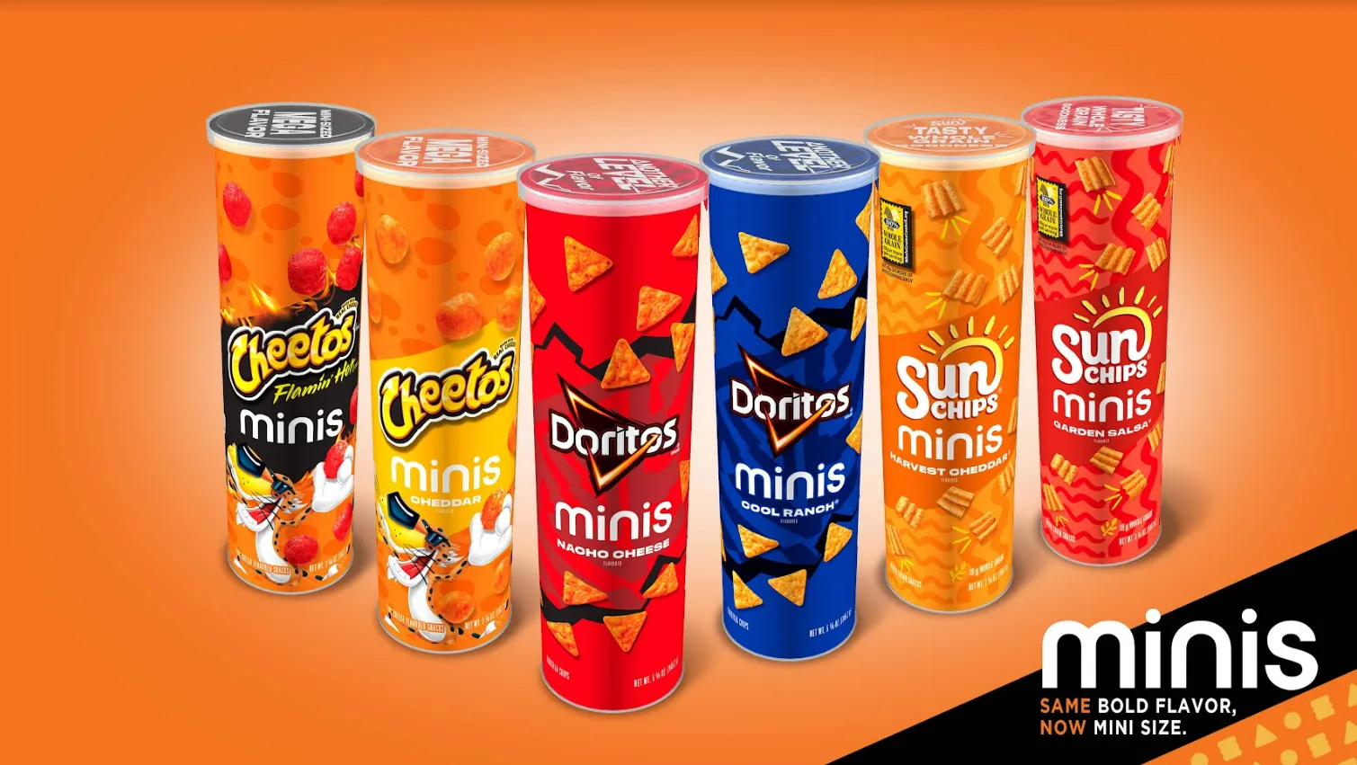 PepsiCo, Frito-Lay, minis, doritos, cheetos, sun chips