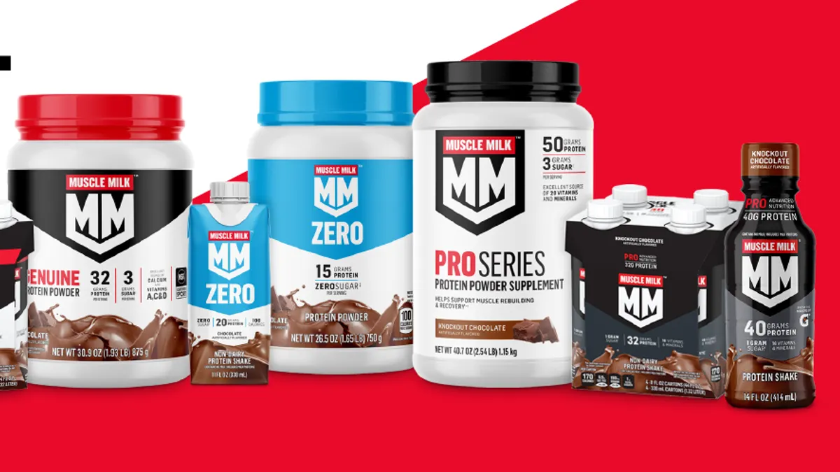 muscle milk, pepsico