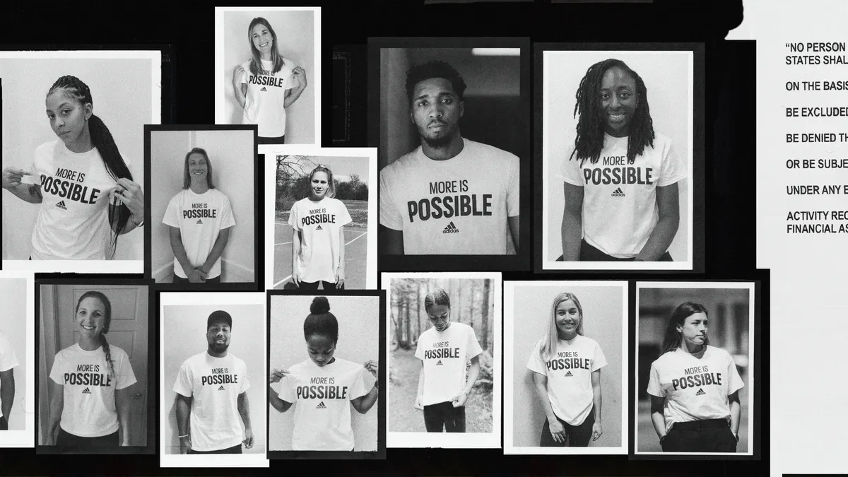 Adidas More is Possible campaign