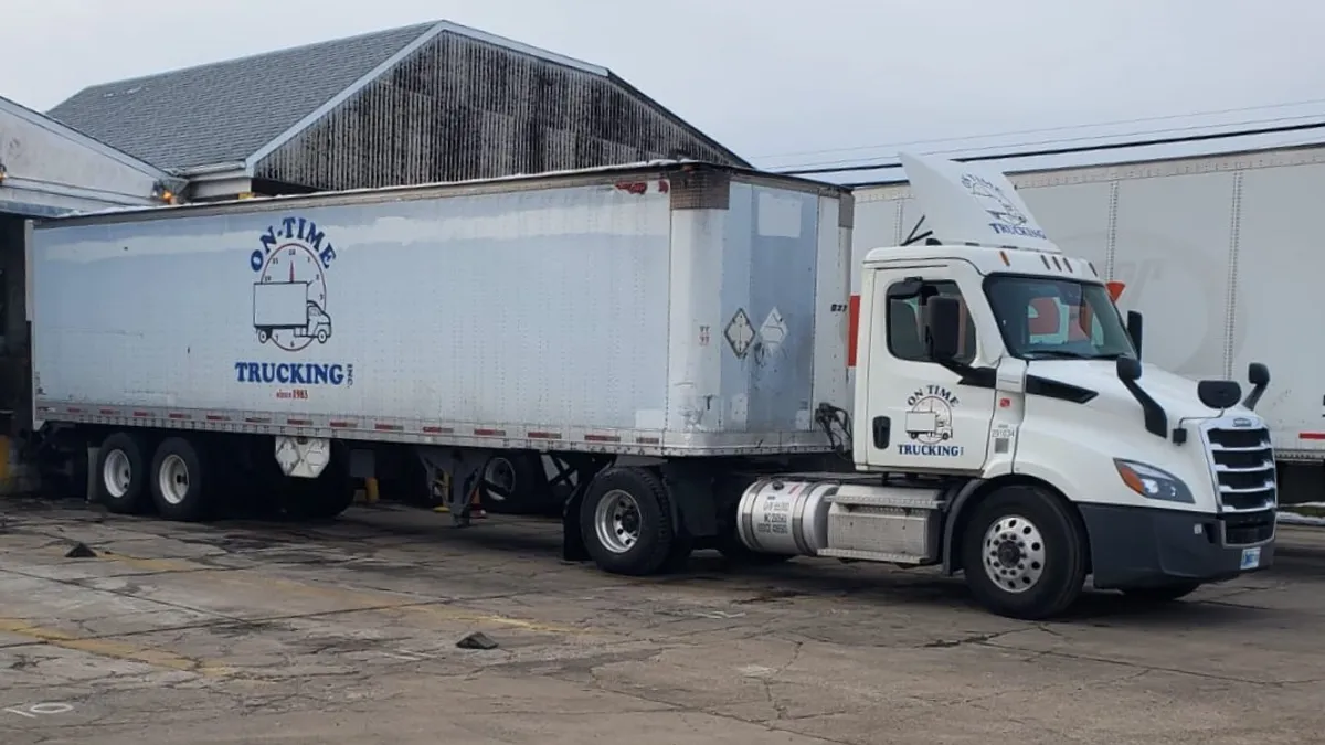 RK Logistics Group Holdings On Time Trucking tractor trailer