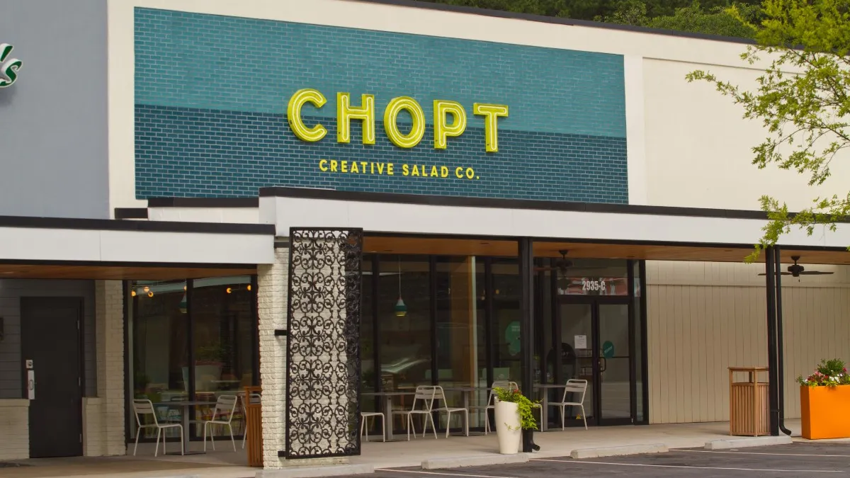 Chopt storefront