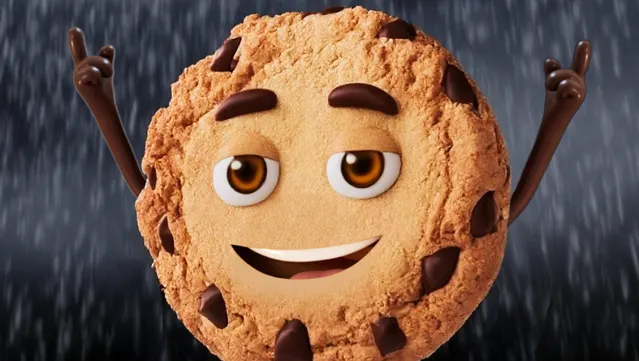 A Chips Ahoy! ad generated by Mondelēz International using generative AI.