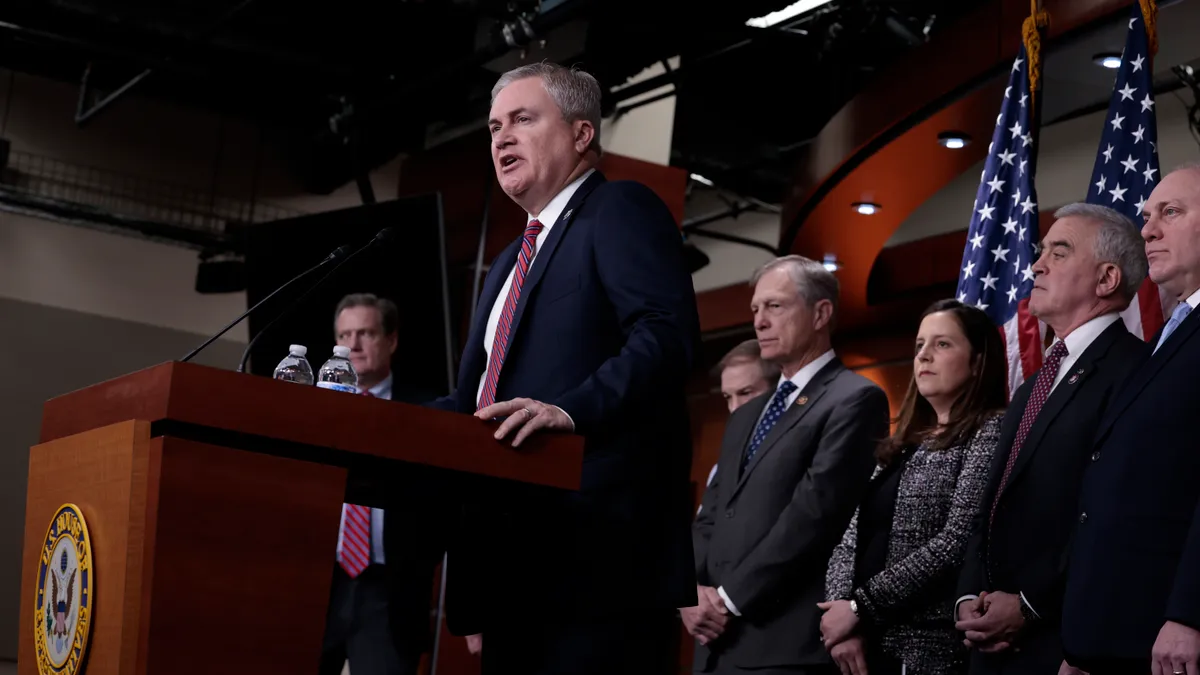 James Comer, Ranking Member of the House Committee on Oversight and Reform