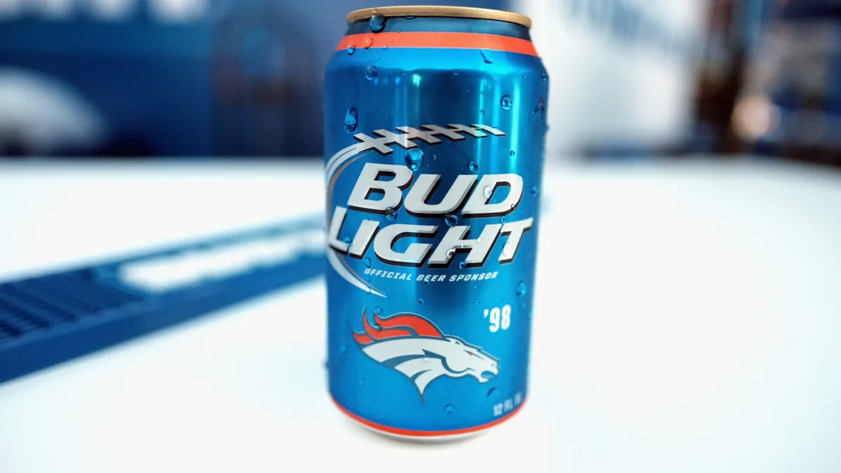 A can of Bud Light