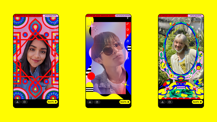 Snapchat API Month Lenses
