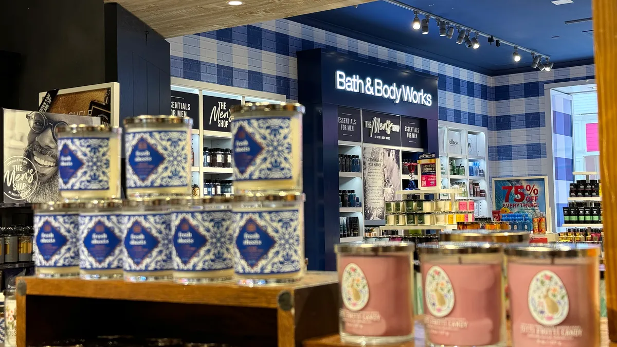 Products are displayed at a Bath & Body Works store on June 12, 2024 in Hayward, California.