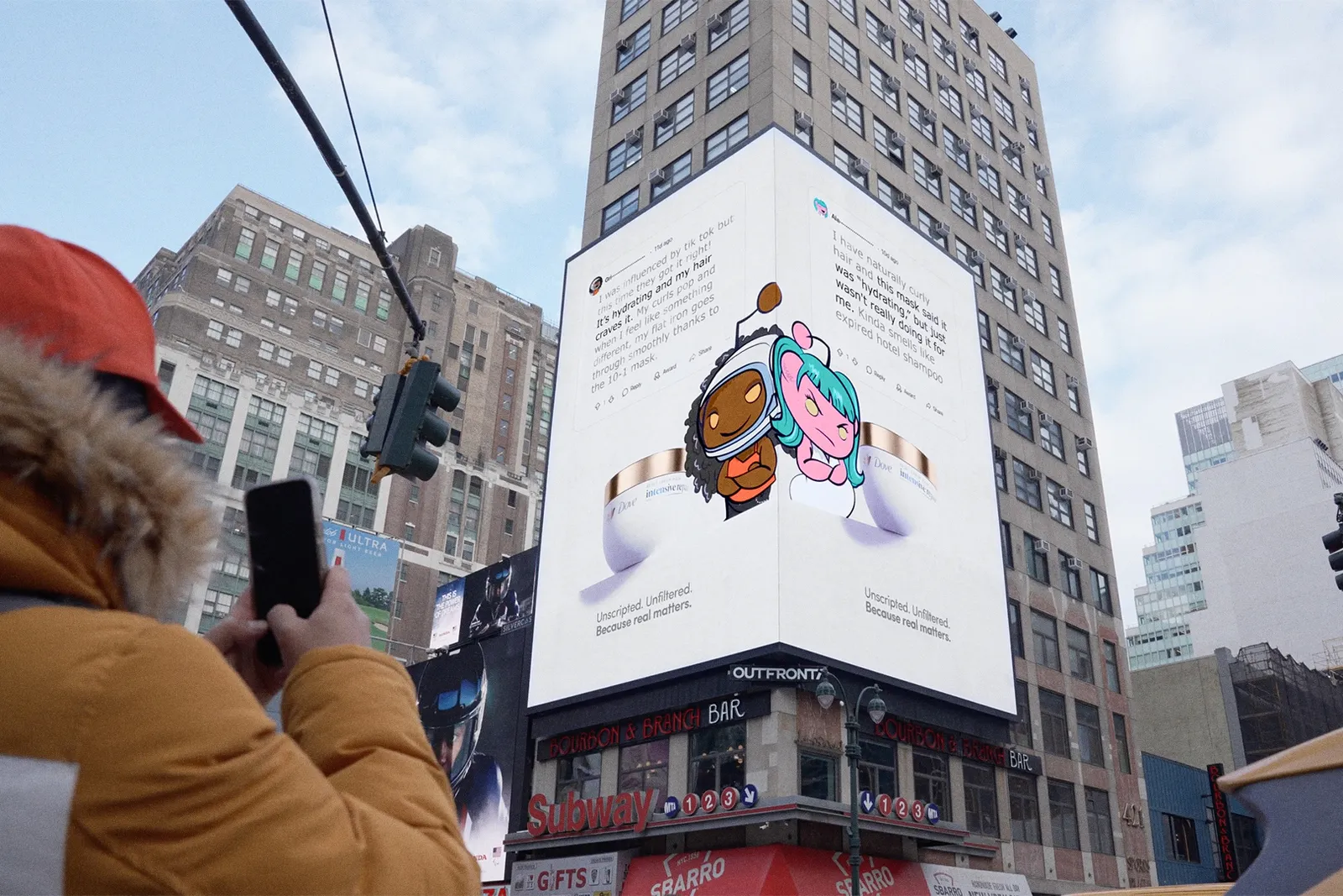 Dove OOH ad